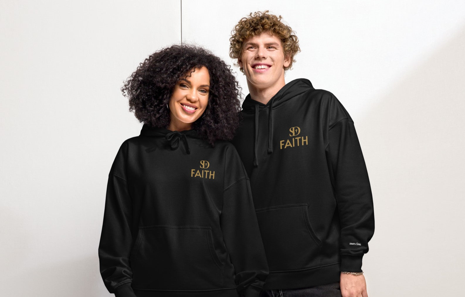FAITH (FÉ)- Hoodie Unissexo Orgânico Relaxed